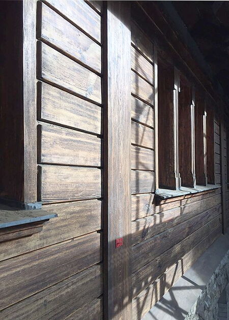 Holzbeschichtung Südwestkirchhof Stahnsdorf nachher